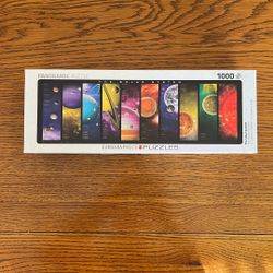 Solar System Panoramic Puzzle - 1000 Pcs