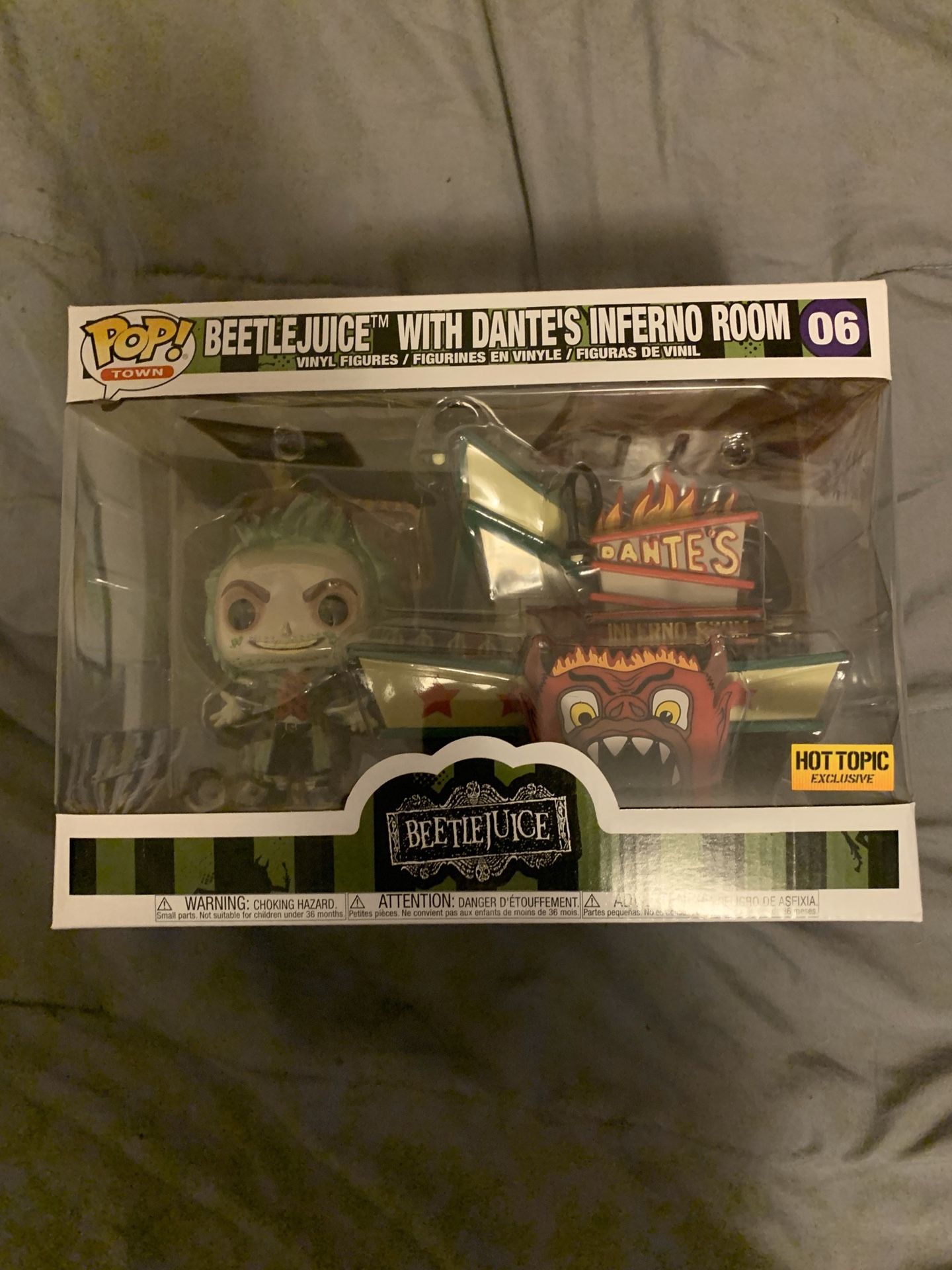 Beetlejuice With Dante’s Inferno Room-Funko POP