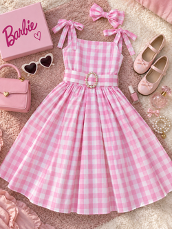 Barbie Costume Dress Girl Disfraz nina cumpleanos birthday party