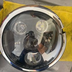 Harley Davidson led headlight