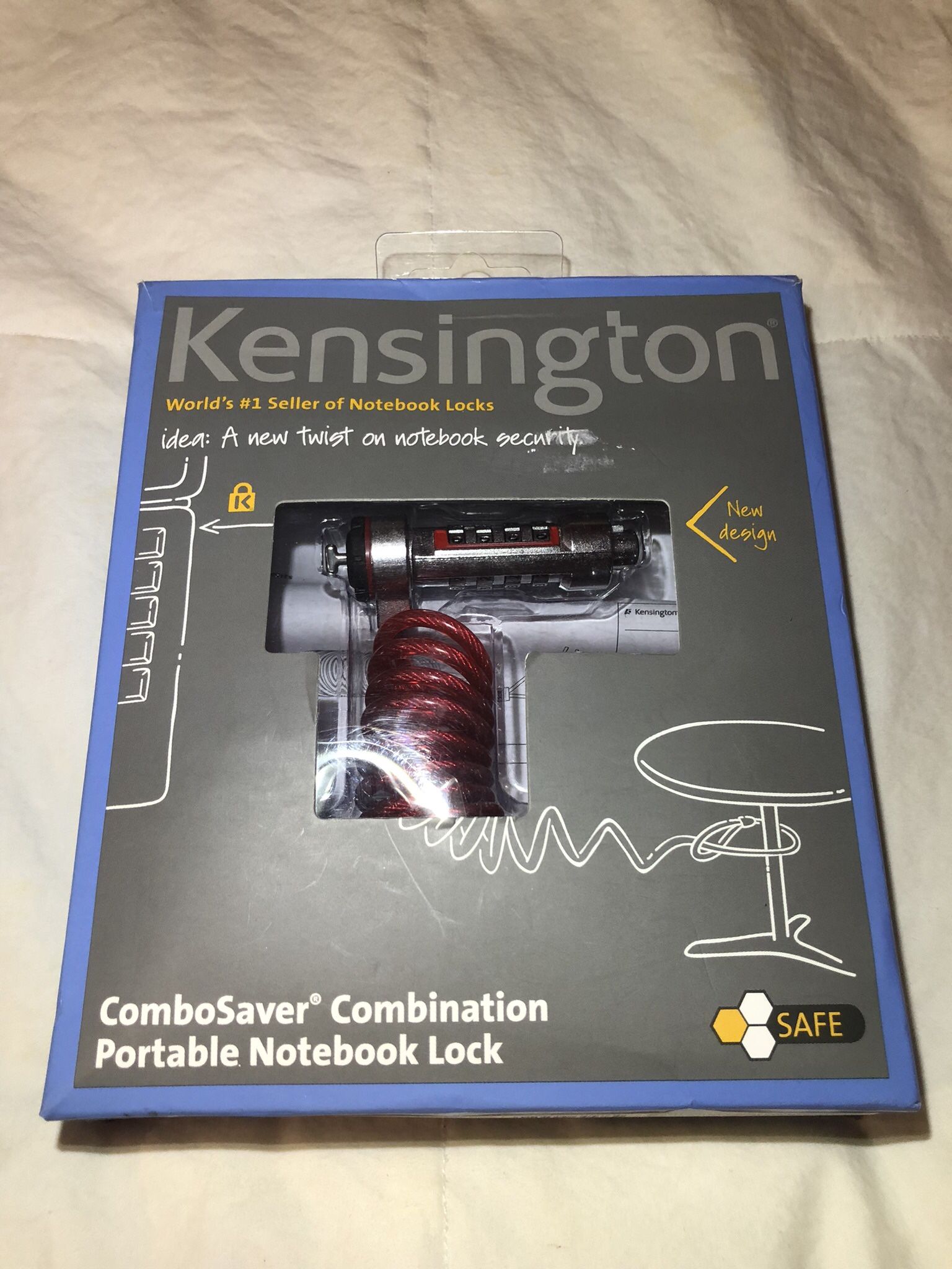 NEW Laptop/Notebook Combination Lock