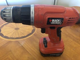 Drill 12V with battery no chargers