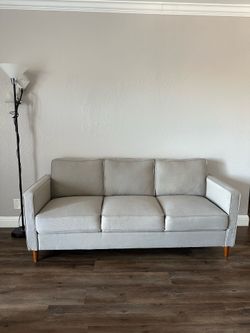 Gray couch- gently used!