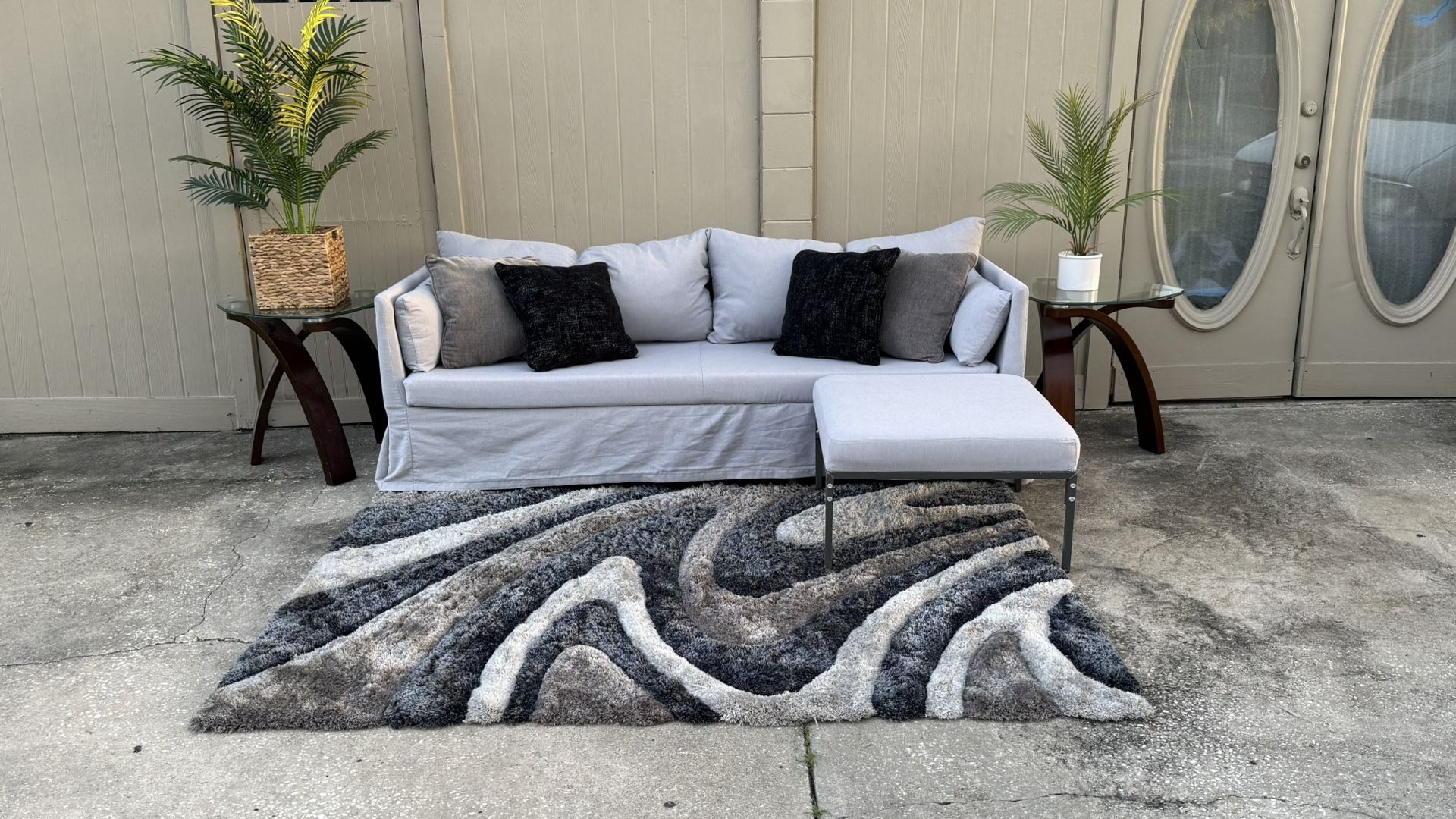 *FREE DELIVERY* - IKEA SANDBACKEN sectional with full sleeper attachment