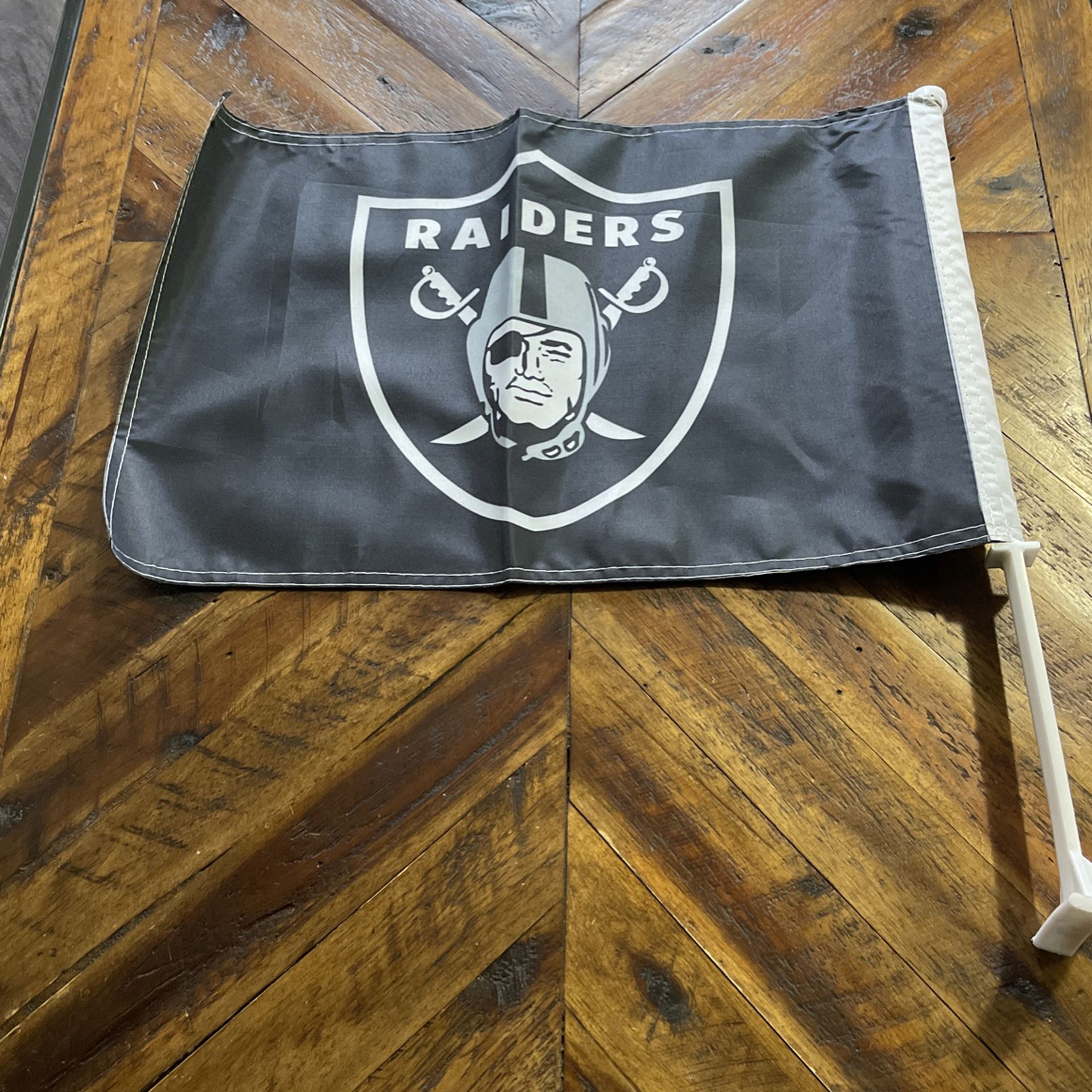 Raiders Car Flags
