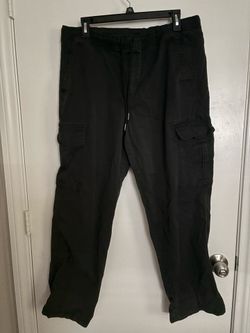 Black Cargo Pants Size L