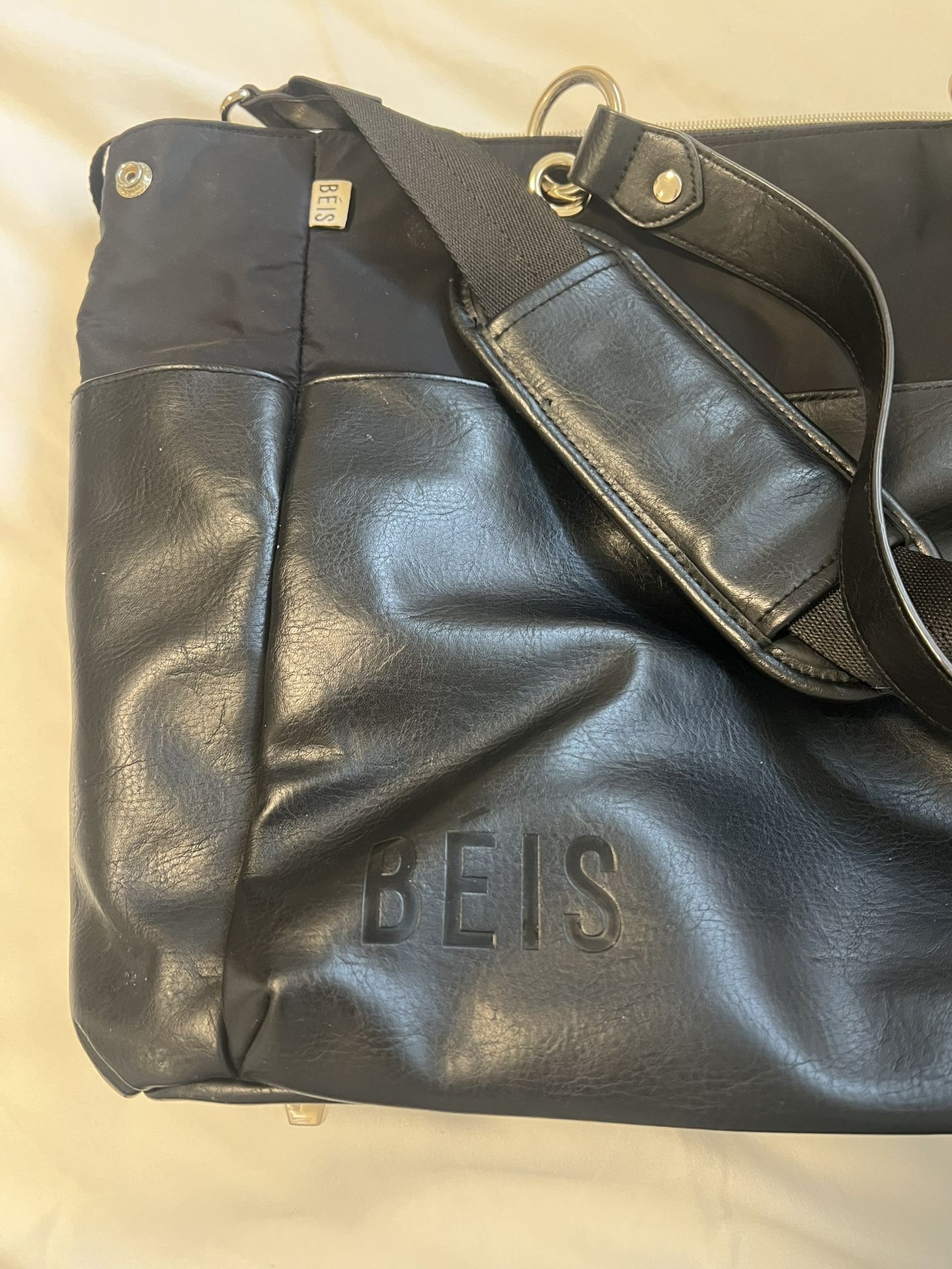 BEIS Black Diaper Bag