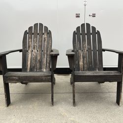 Wood Adirondack Chairs