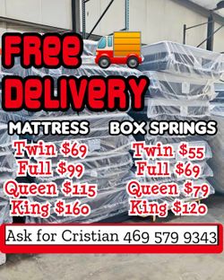New Mattresses Twin mattress Full mattress Queen mattress King mattress Colchones nuevos Beds