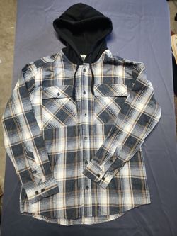 Trinity coast hooded flannel
