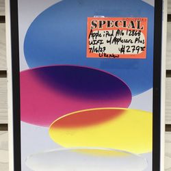 Apple iPad A16 128GB Wi-Fi W/ AppleCare Plus 7/16/2027 Like New 