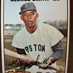 George Smith - 1967 MLB Trading Card 