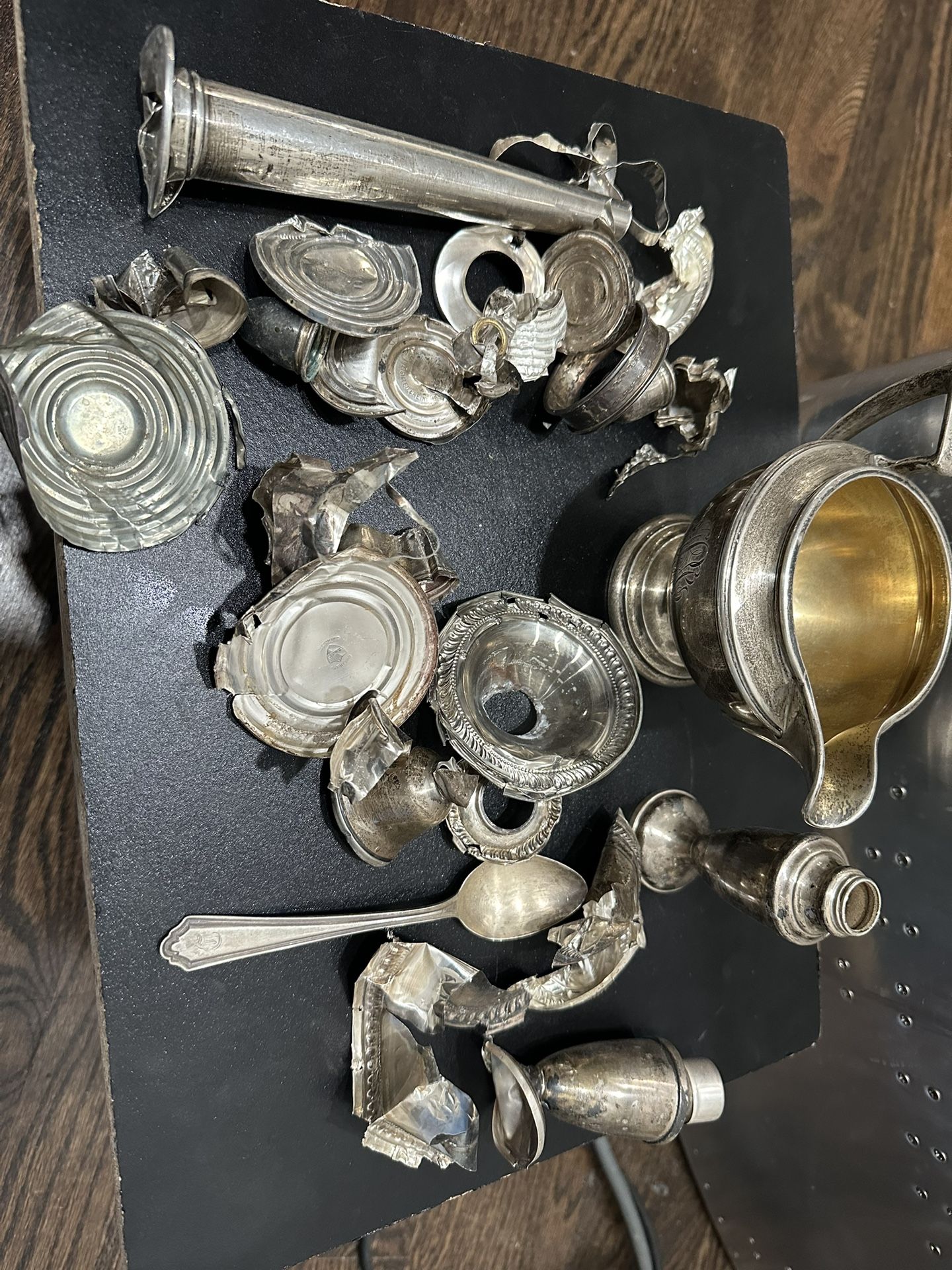 Wow, super lot 427.80 g of Sterling silver scrap (Clean)