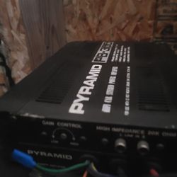 Pyramid PB-30 HiFi car stereo power amplifier.