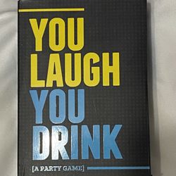 You Laugh You Drink- Adult Party Card Game 
