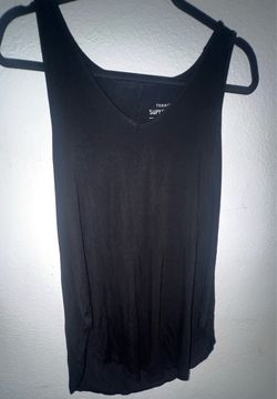 Black tank top