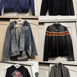 Clothes, Shoes, Hats, Sweaters, Jackets 