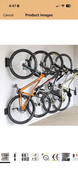 Mountain bike hanger/rack