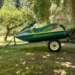 1994 Seadoo Spx 657 Jetski With Trailer