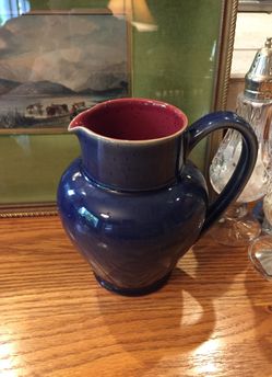 Denby harlequin pitcher 16 oz.