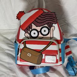 Where’s Waldo Loungefly Minibackpack