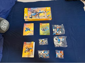 Lego 3 in 1 twin rotor helicopter