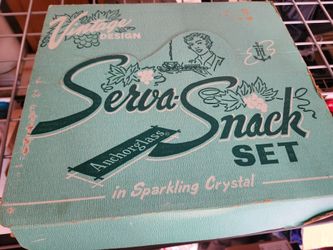 Anchorglass Serva Snack Set