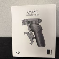 DJI Osmo Mobile 3 Combo – Smartphone Gimbal Stabilizer