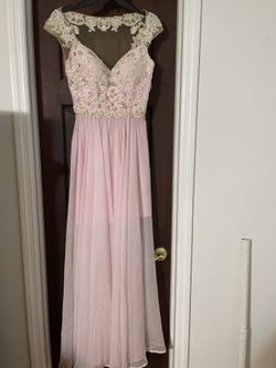 Blush prom Size 2 Prom dress