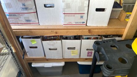 3 long boxes of Batman comics