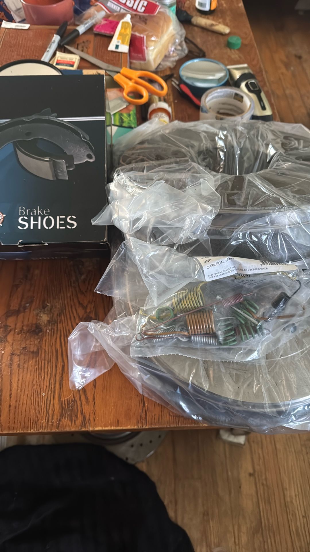 2016 to 2022 Toyota Tacoma 4x4 Rear Drums And Brake Shoe