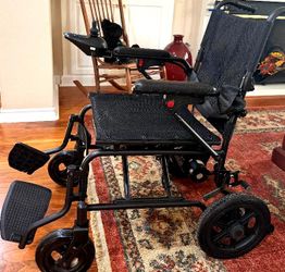 NEW Electric folding wheelchair, lightweight