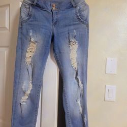 Jeans And Leggings Each 3 Dollars 