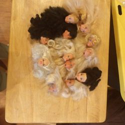 Barbie Heads $ 1.00 each