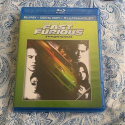 The Fast and the Furious on Blu-Ray
