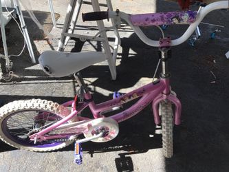 Small girls bicycle