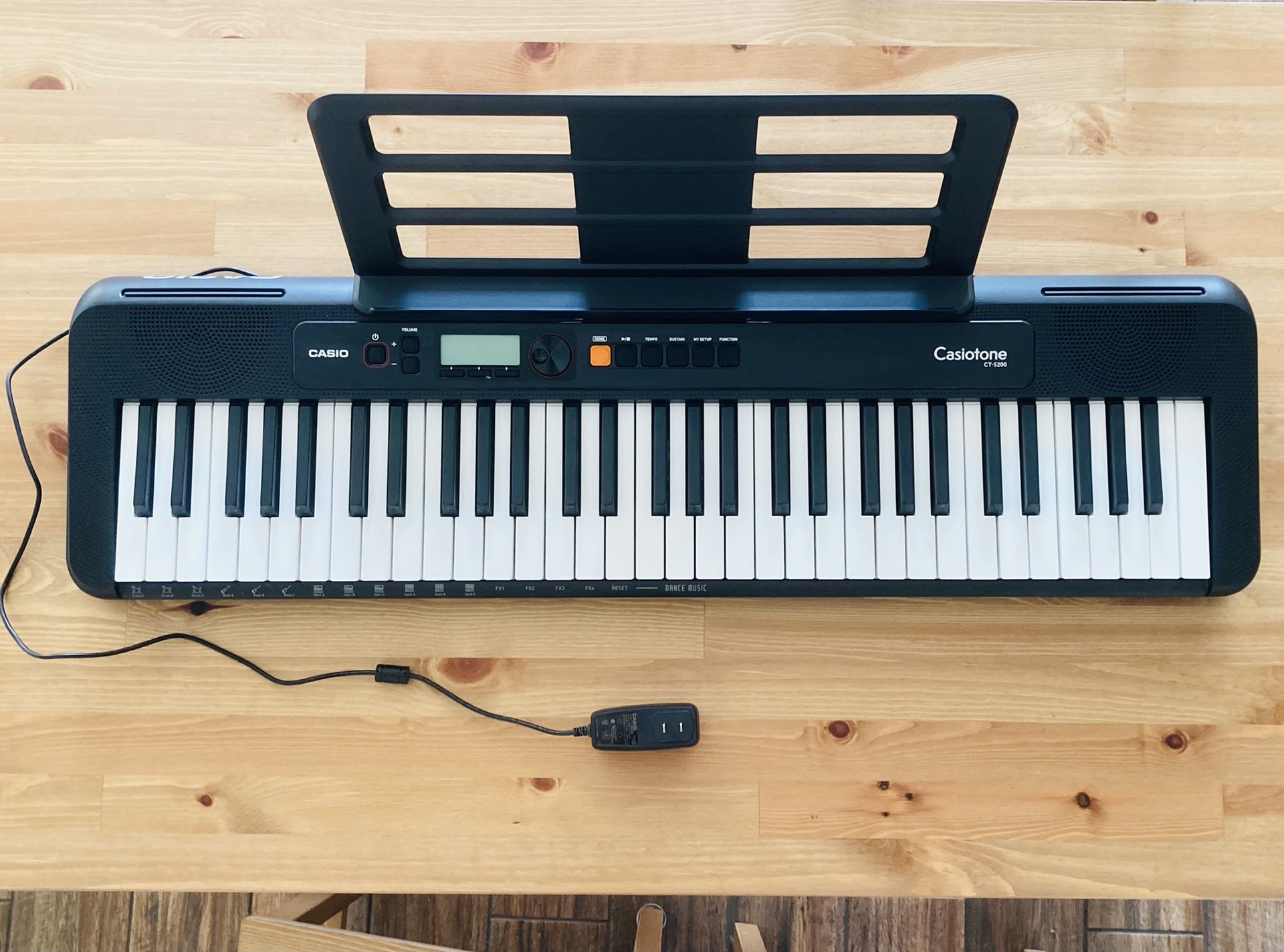 Casio CT-S200 61-key portable piano keyboard