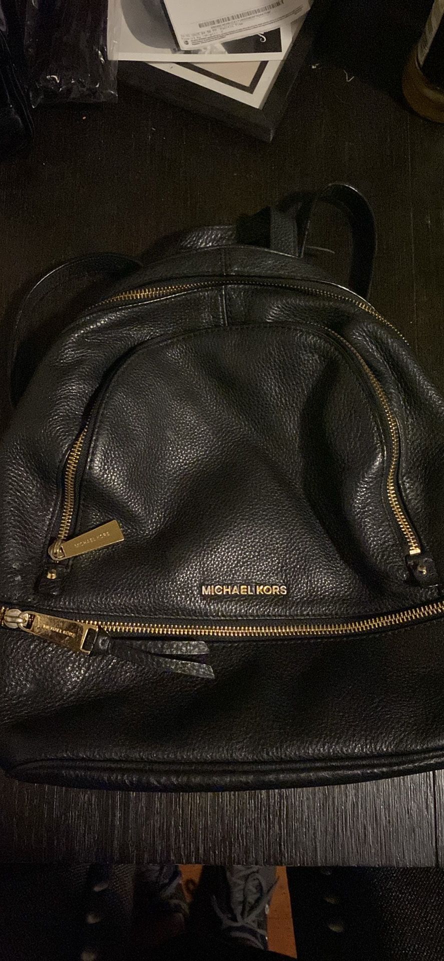 Genuine Michael Kors Leather Backpack 