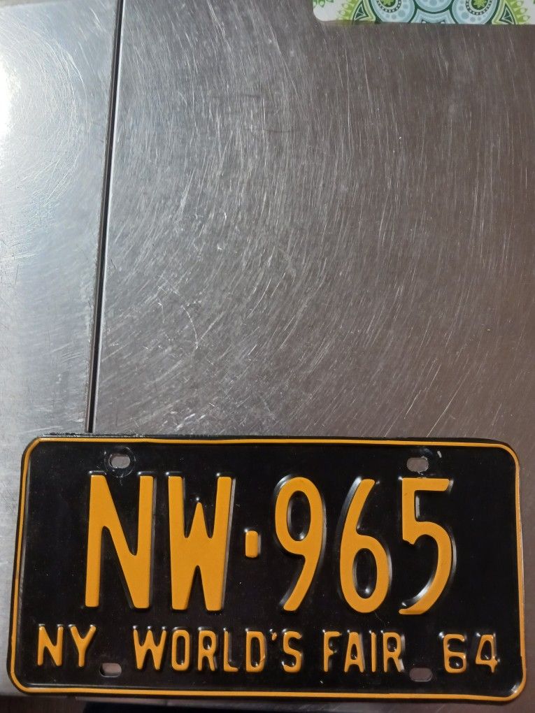 Classic Vehicle Plate