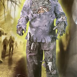 Complete zombie costume Youth M