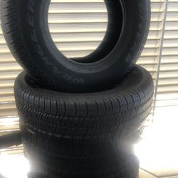 New 2024. Goodyear Wrangler S-ra All Terrains. New 2024 Take Offs. 255 75 R 17”. 