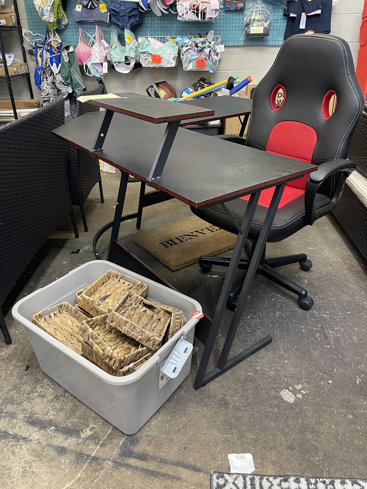Gaming Desk $129 In Box Gaming Chair $89 New Assembled