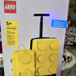 Unlimited edition LEGO Luggage Set *COSTCO* Yellow And Red