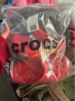 Kids McQueen crocs new J1