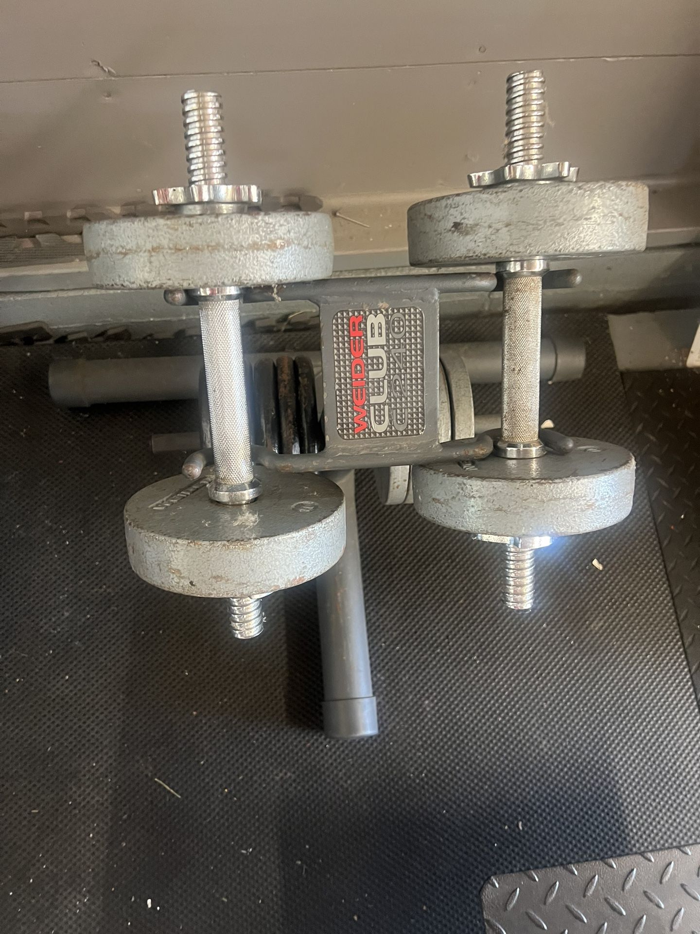 1 Inch Standard Weight Set With Stand