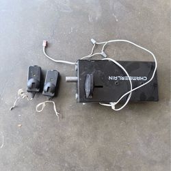 Chamberlain Garage door lock and sensor