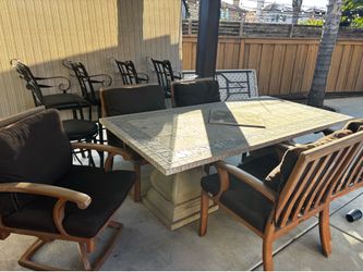 Outside Dinner Table