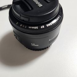 Canon 50mm f/1.8 Portrait Lens – Sharp & Lightweight