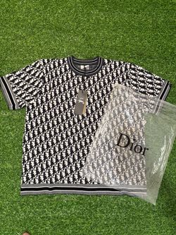 Dior Oblique Monogram Knit T-Shirt