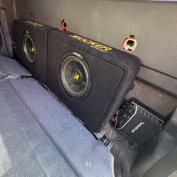 Kicker Subs And Amp